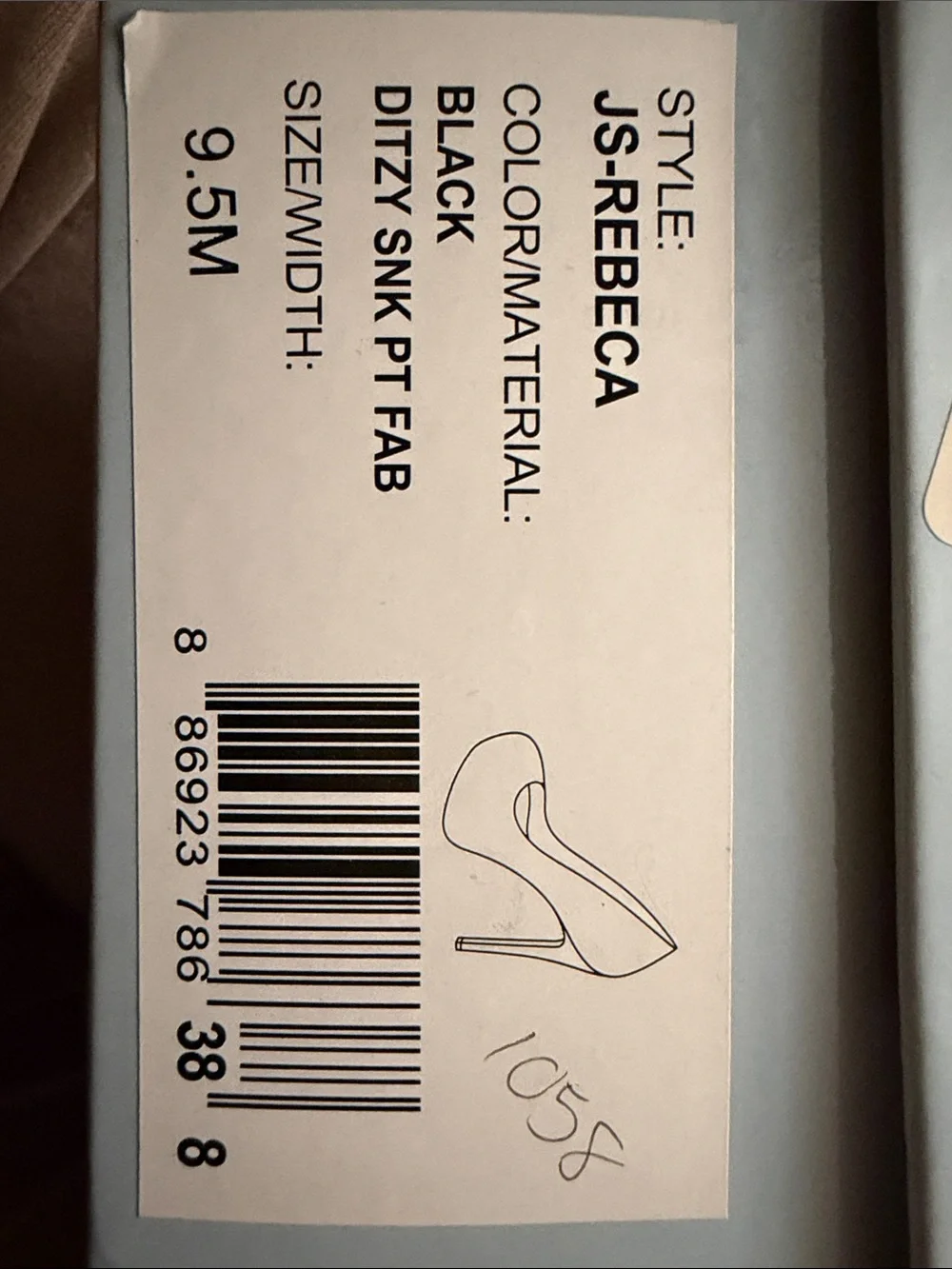 NIB Jessica Simpson Black Snake-Embossed Platform Stilettos